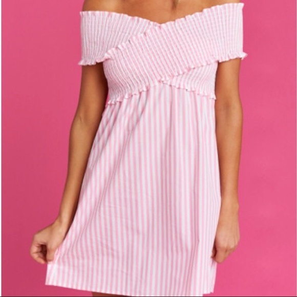 SMYM Skipper Stripe- Mandy Smocked Dress - Picture 2 of 6